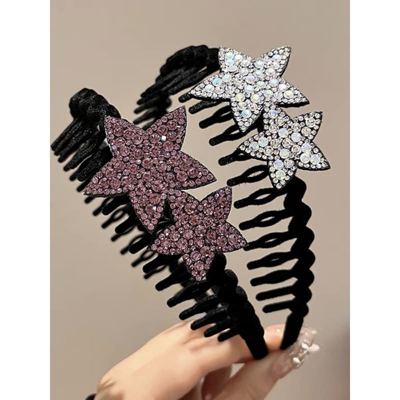 Franja infantil bandana grampo de cabelo antiderrapante não é fácil de cair sem aglomerar a cabeça lavar grampo de cabel