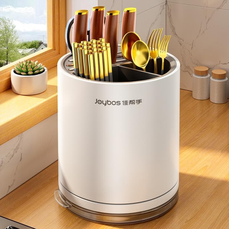 Artesanato alemão High-End cozinha rotativa faca Rack prateleira bancada doméstica pauzinho gaiola pauzinho titular faca
