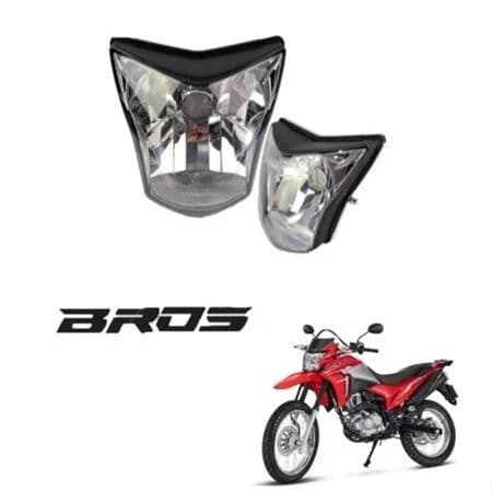 Bloco Óptico Motocicleta Compatível com NXR 160 Bros  ano 2015 até 2022 - WALLE
