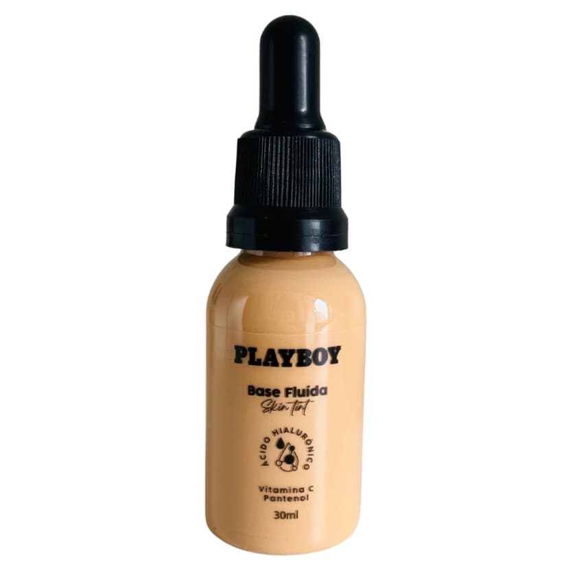 Base Fluída Cobertura Media a Alta, Soft Tint Oil-Free Acabamento Natural - Playboy