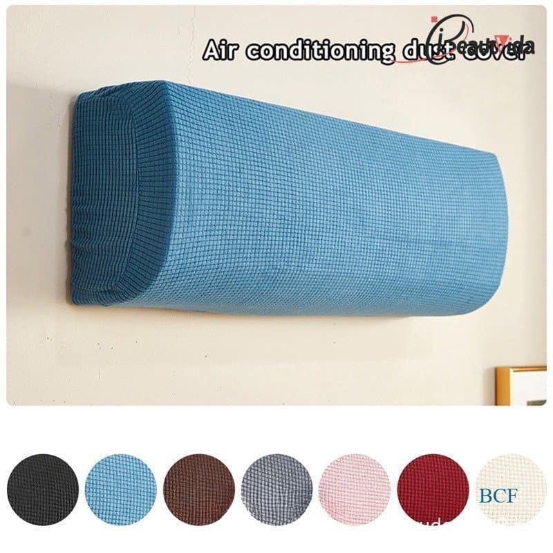 HOULDFR Elasticidade Do Velo Polar Ar Condicionado Cobertura Pó Anti-Protetor De Parede De Limpeza Fácil Decoração De Ca