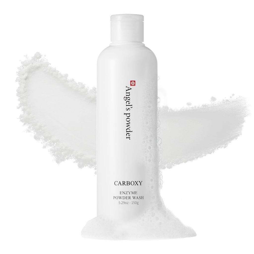 Angel’s Powder Enzyme Powder Cleanser para o Rosto – Sabonete Facial Esfoliante Suave para Pele Sensível, Cuidados com a