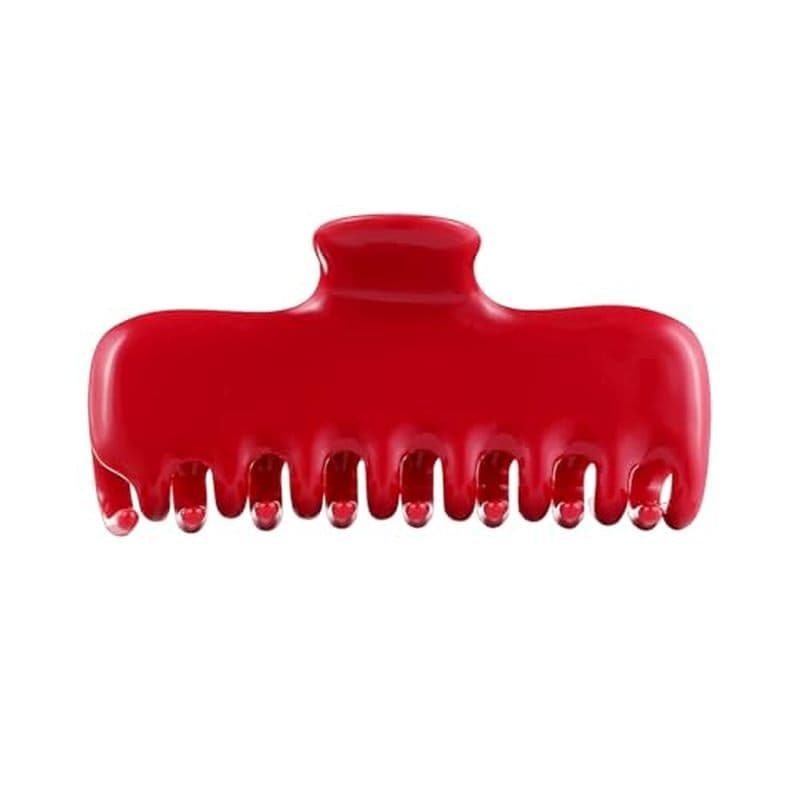 Grampos De Garra De Cabelo Grandes Para Mulheres , Grampo De Acetato De 3.8 Polegadas , Clipe Retangular Quadrado Gelati
