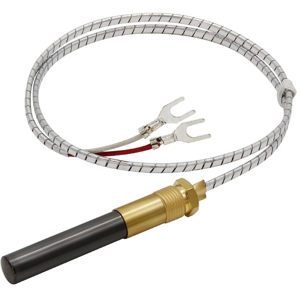 Termopilha de 24 polegadas para Lareira a Gás 750mv Q313A, Substituição de Termopar para Lareira a Gás, Compatível com A