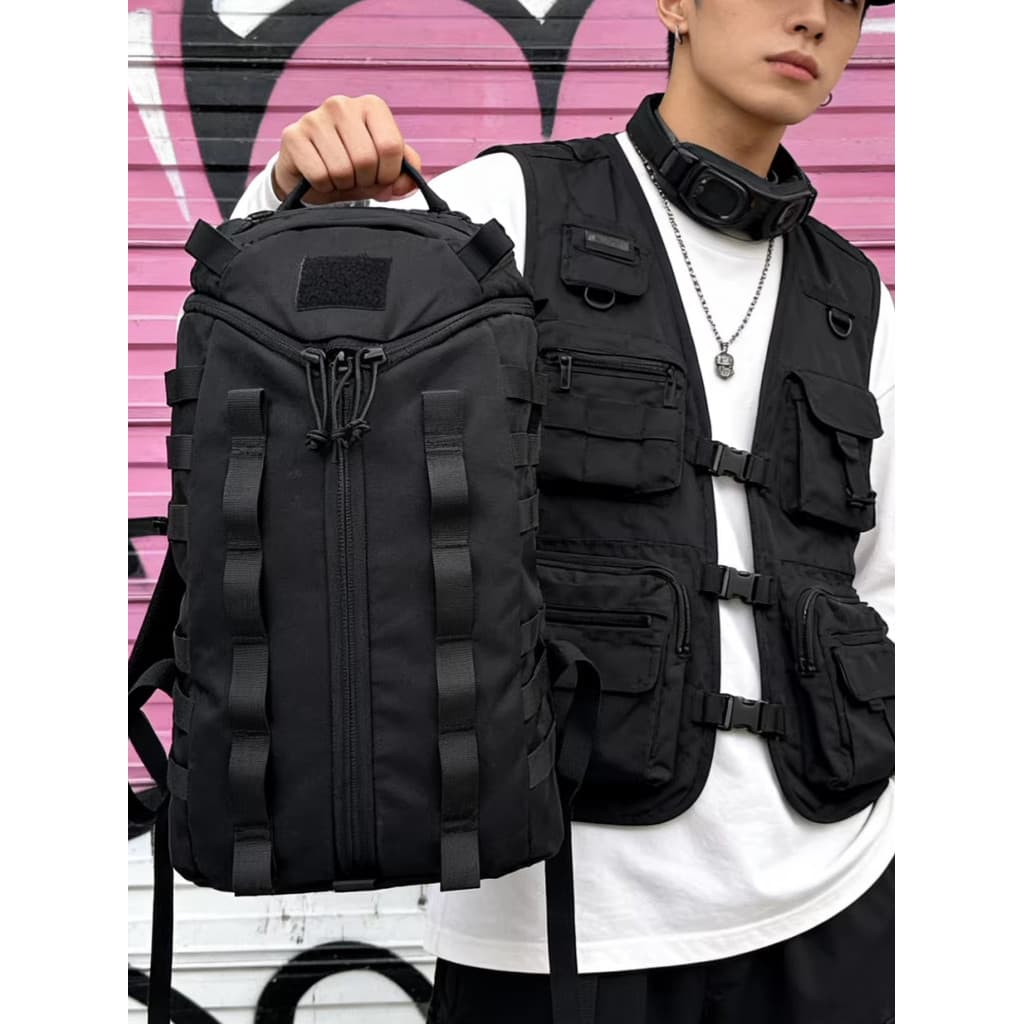 Mochila de função tática 1 dia mochila de viagem ao ar livre ventilador militar resposta rápida bolsa esportiva masculin