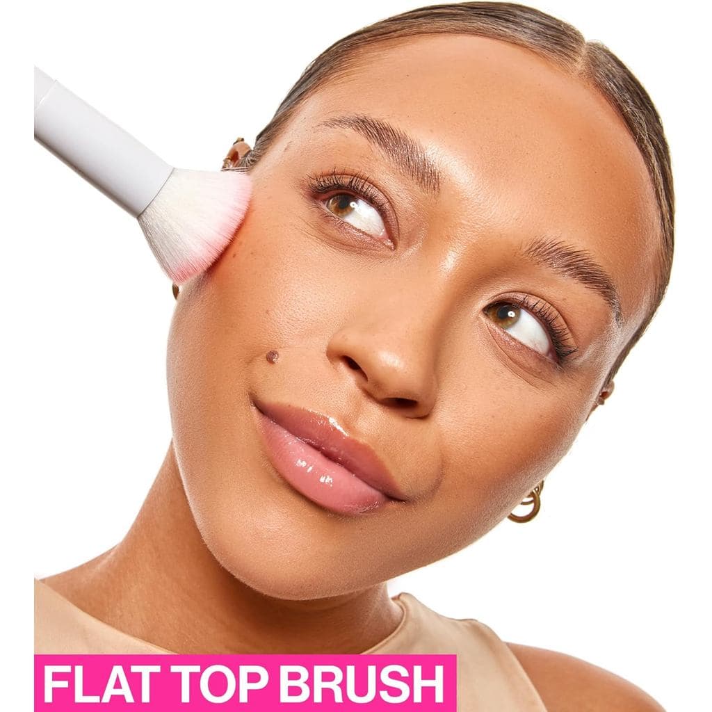Pincel De Maquiagem Wet n Wild Com Parte Superior Plana – Profissional Para Base , Pó E Contorno , S