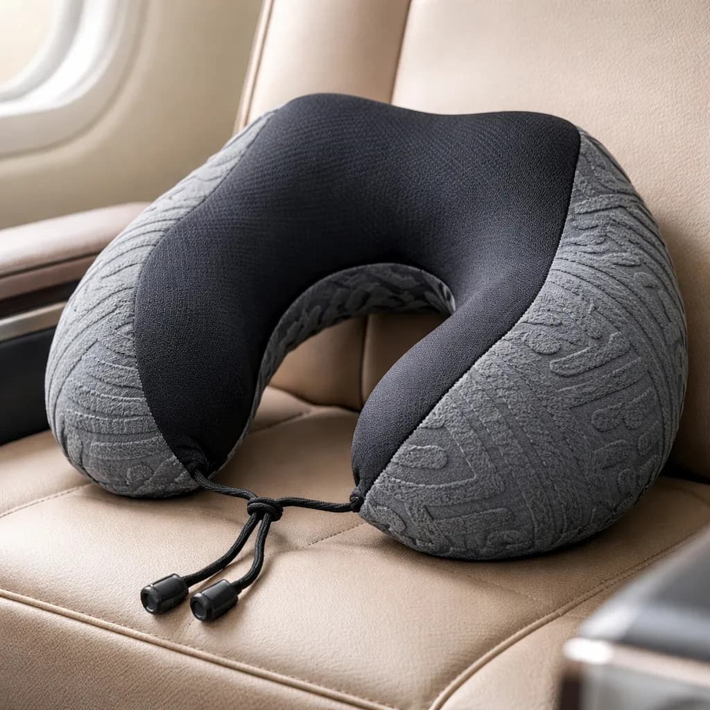 Travesseiro De Pescoço Ergonômico Conforto Máximo Em Viagens
