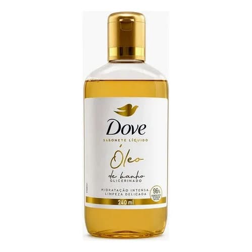 Dove Oleo De Banho 240ml Sabonete Liquido Hidratacao Intensa