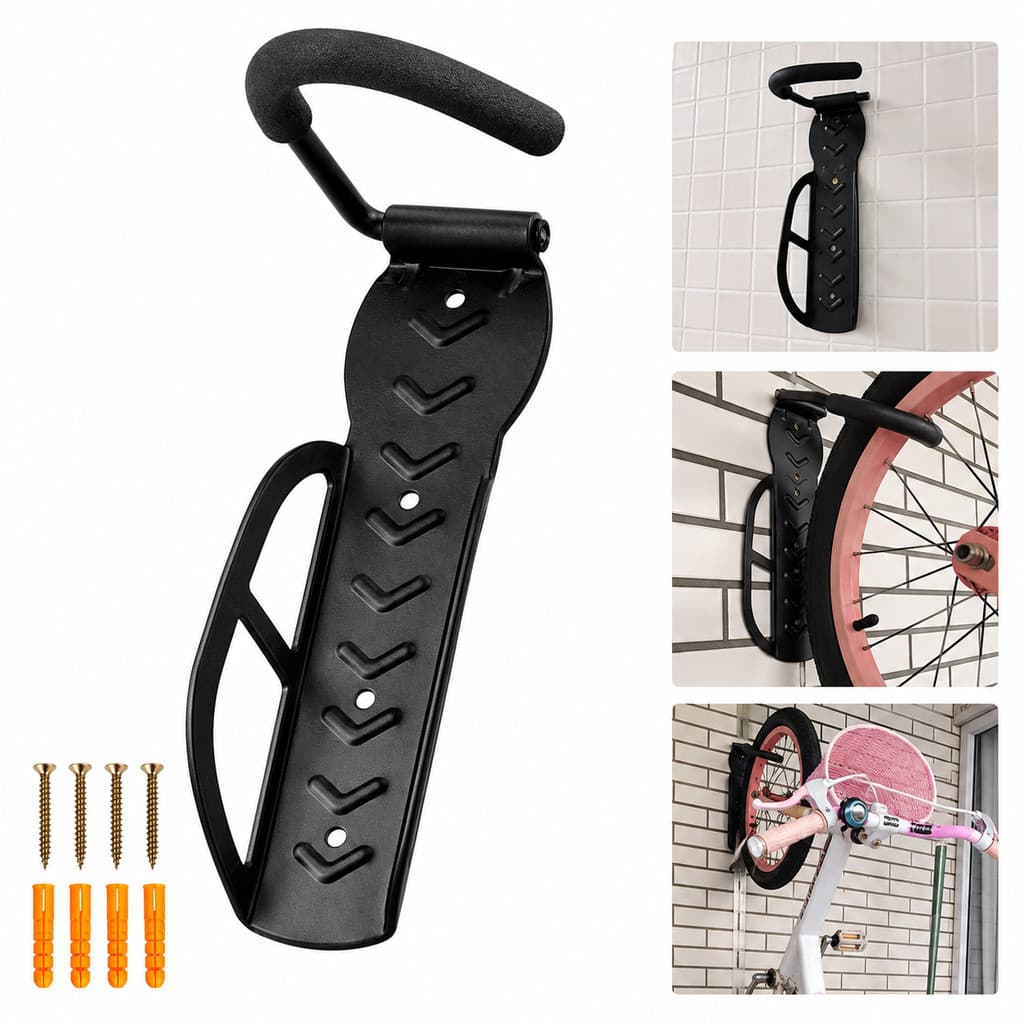 Suporte Bicicleta Vertical Suporte Gancho Suporte Bike Parede