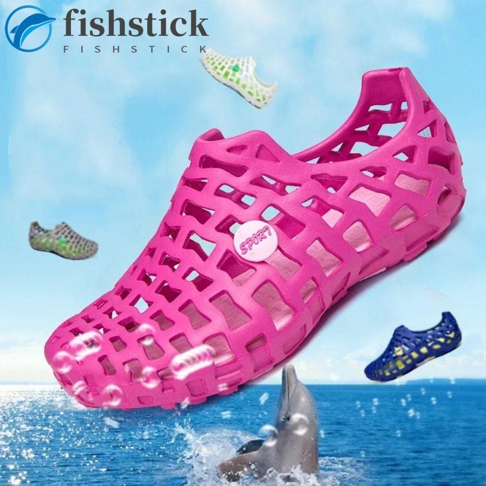 Sapatos Masculinos FISHSTICKA , Sandálias Femininas Leves E Respiráveis , Novos Planos Unissex Vazados Para Viagem