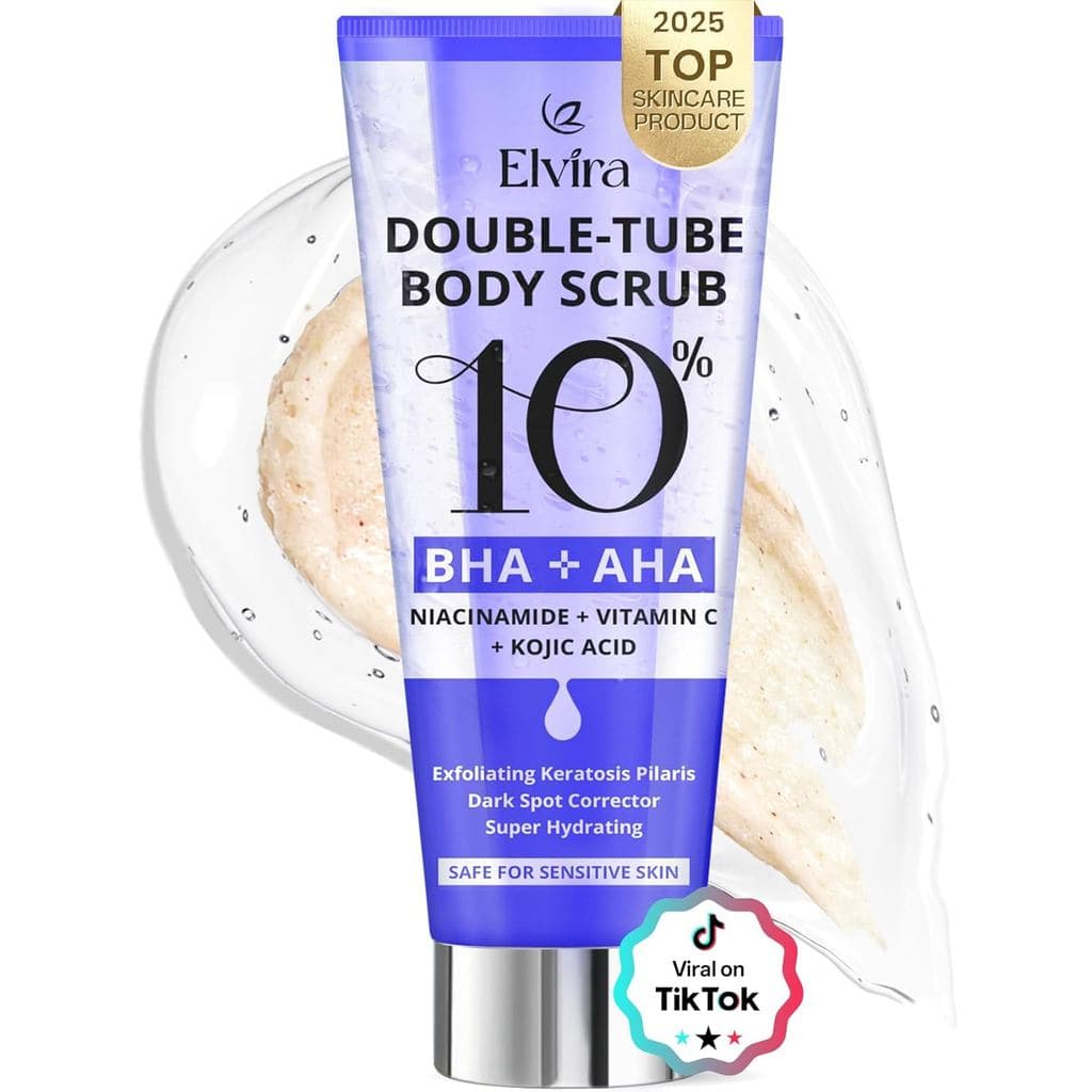 Elvira Presentes para o Dia das Mães Esfoliante Corporal e para os Pés KP Bump Eraser, Esfoliante Corporal com 10% de AH