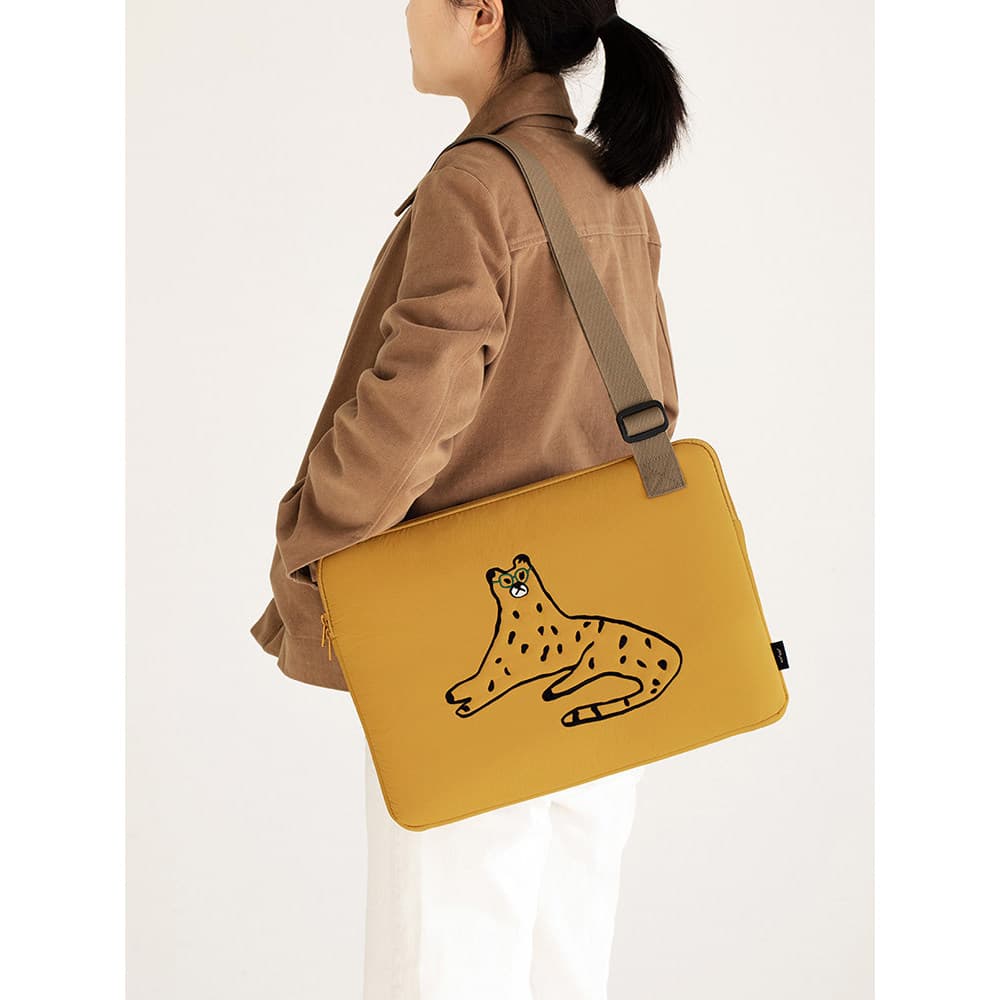 Coreia livework Coreia livework Mensageiro de um ombro à prova de choque 37 cm iPad Pro Tablet Bag 13 Notebook 15 Bolsa