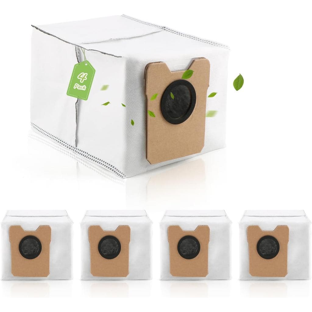 4 Peças de Sacos de Pó de Substituição para Eufy Omni C20/C10 Compatíveis com o Aspirador Robô eufy C20/C10 Omni (Capaci