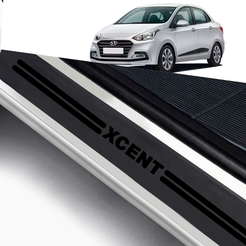 Soleira De Porta Xcent Preto Universal Carro personalizado