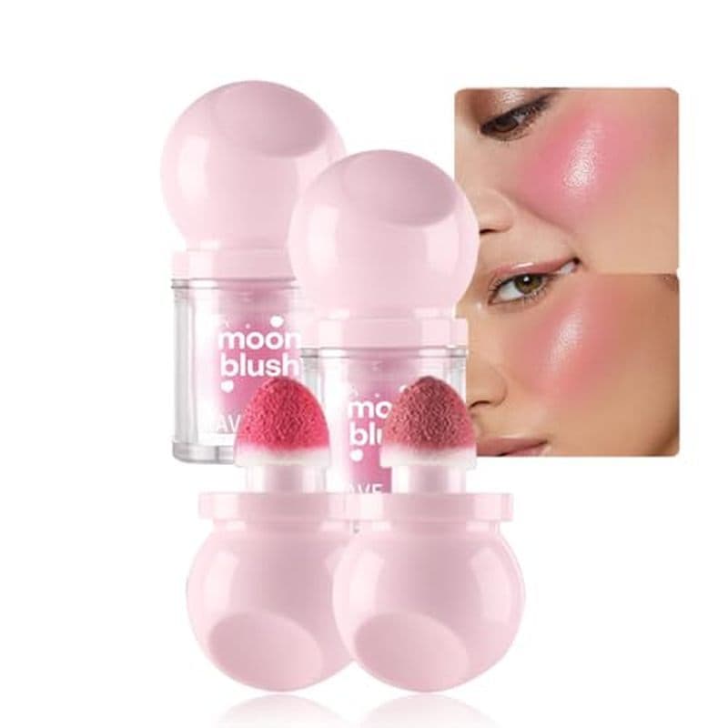 Blush Líquido , Bastão De Facial Creme Macio Multiuso Colorido Para Olhos , Lábios , Maquiagem De Bochecha , Longa Duraç