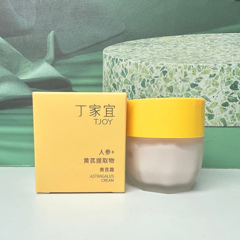 Produto autêntico Dingjiayi Ginseng Huang Yan Creme Marca Antiga Produto Doméstico Hidratante Hidratante Hidratante Crem
