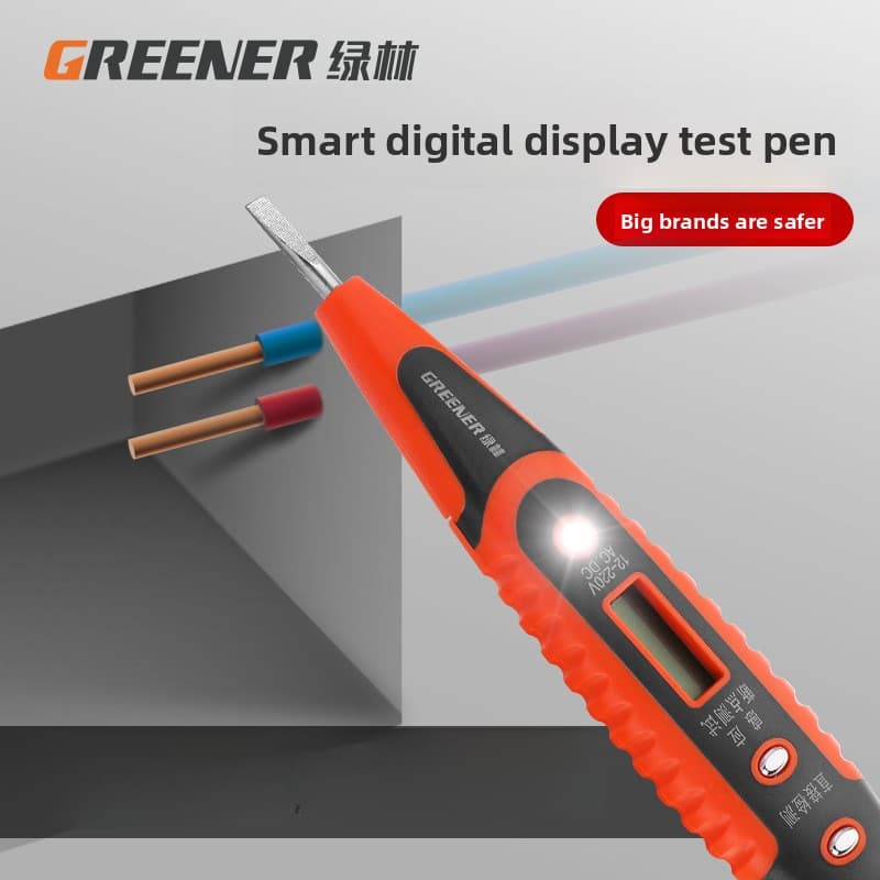 Caneta De Teste De Circuito Aberto Específico Para Eletricista/Testador De Tensão Doméstica/Lápis Alta Precisão/detector