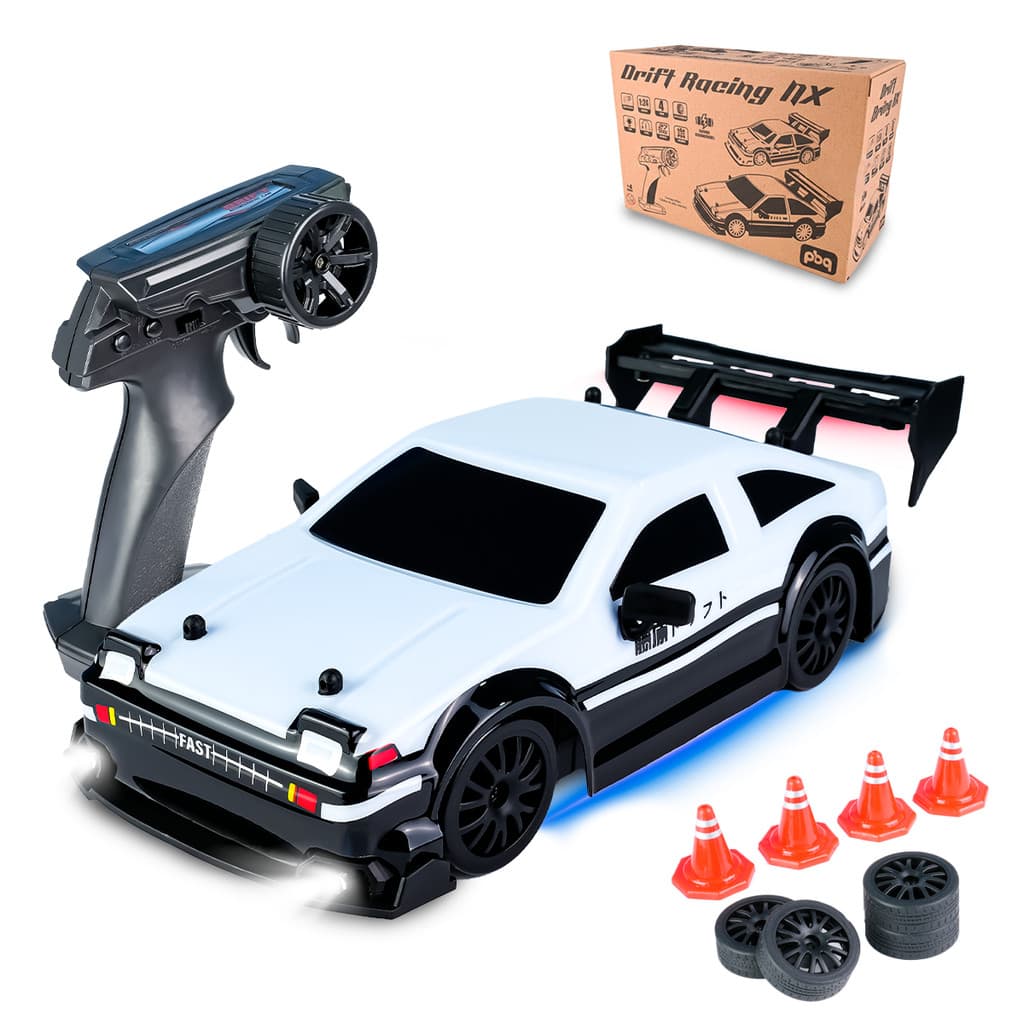 Carrinho Controle Remoto Drift Recarregável Luzes Drifter