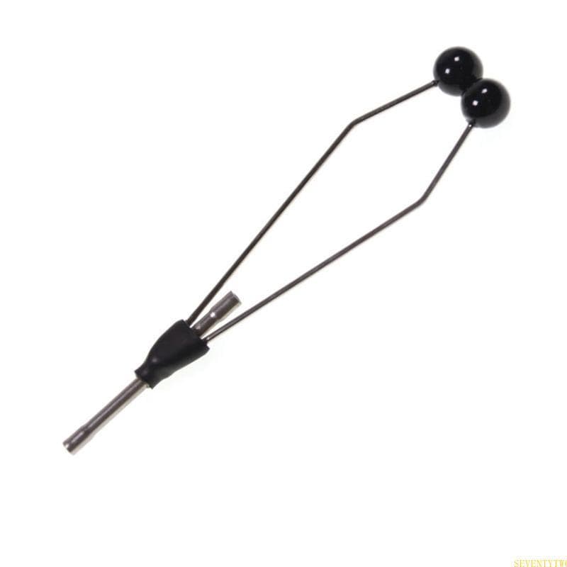 Fly Amarrando Bobinas Contém Pesca Mosca Pés Cerâmica Threader Hold Tying Tool