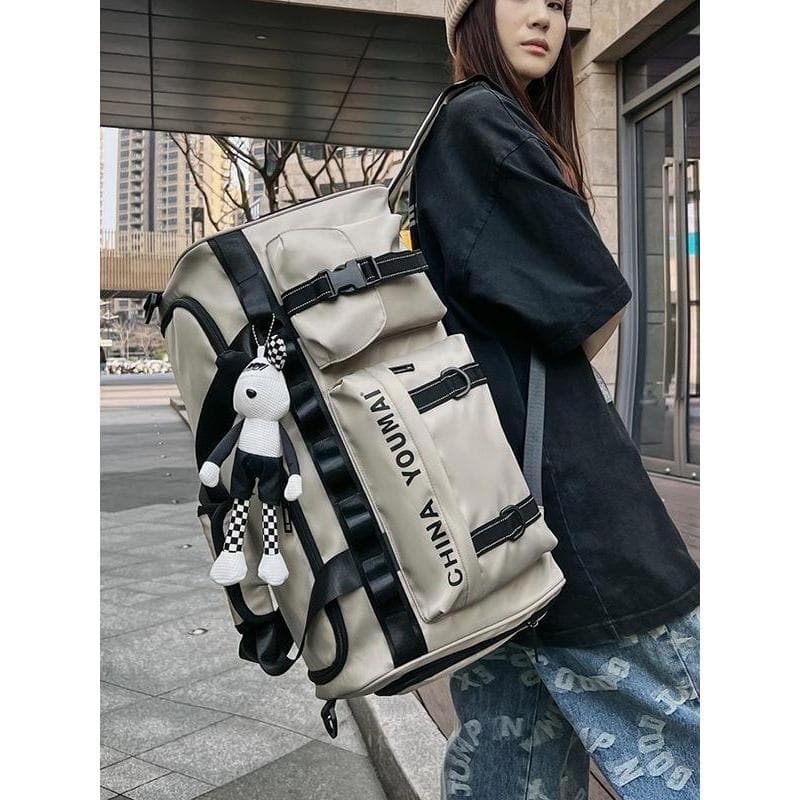 Bolsa de viagem masculina 2026 novo estilo bolsa de ginástica mochila de viagem de curta distância bolsa de armazenament