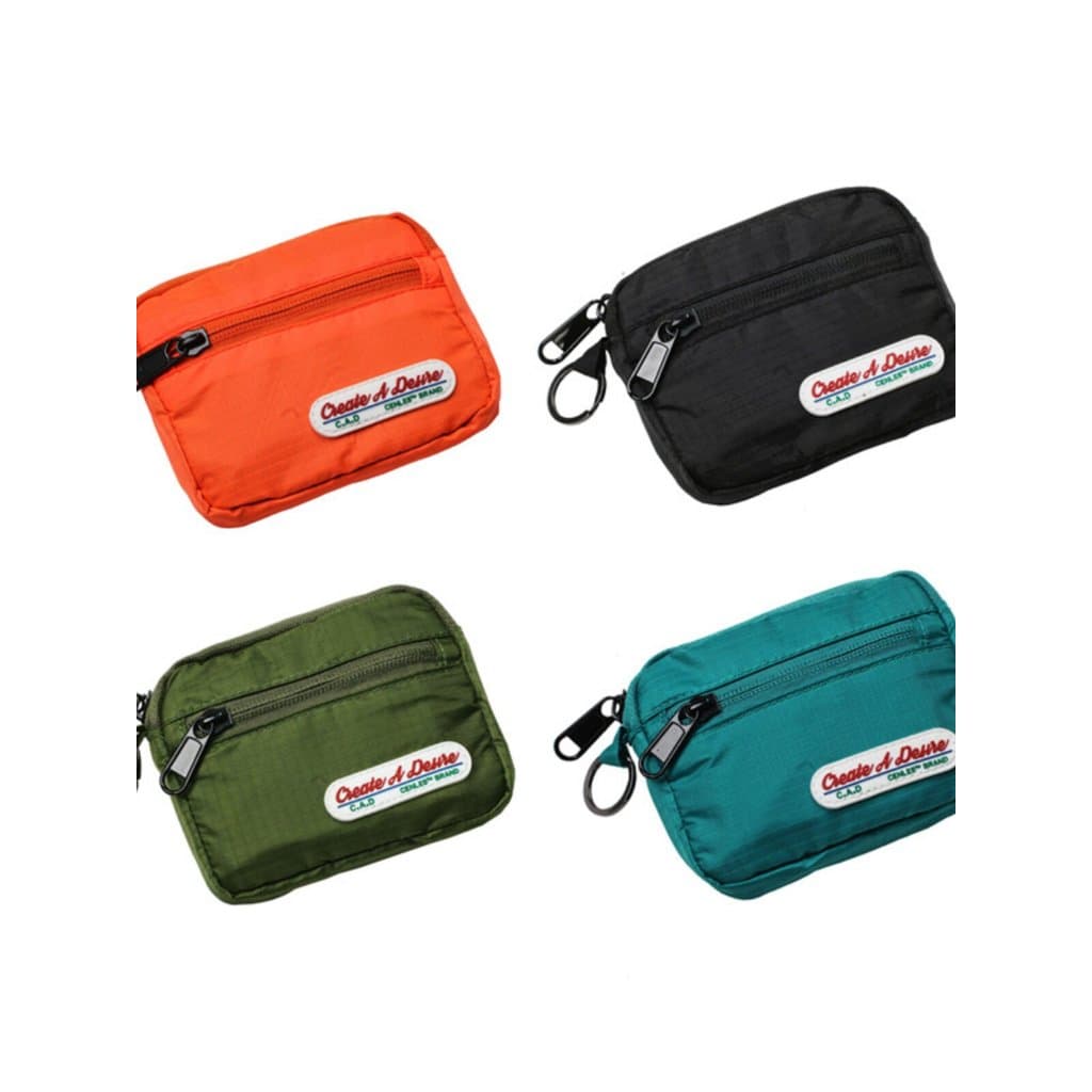 carteira masculina com ziper carteira masculina Bolsa pequena feminina de carteira de motorista transversal de Nylon em