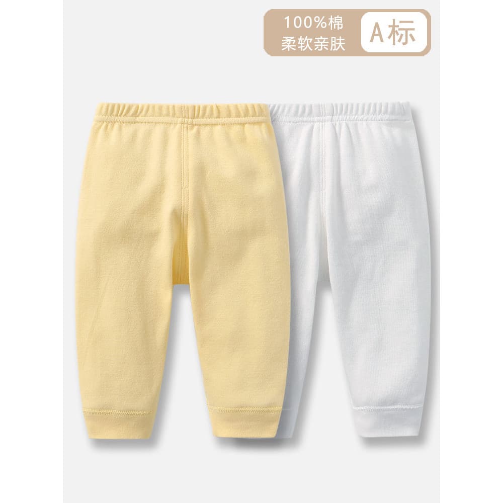 Bebê recém-nascido calças de algodão puro bebê primavera outono novo estilo casa Leggings virilha aberta Casual calças e