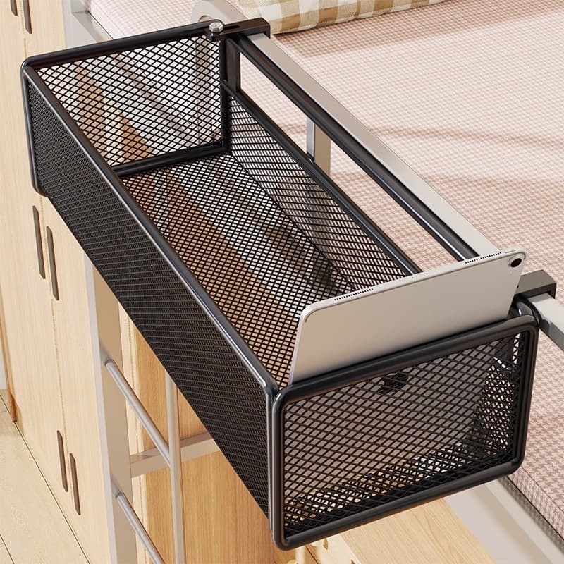 Dormitório cabeceira pendurado cesta de cabeceira Rack de cabeceira pendurado cesta de armazenamento beliche superior ce