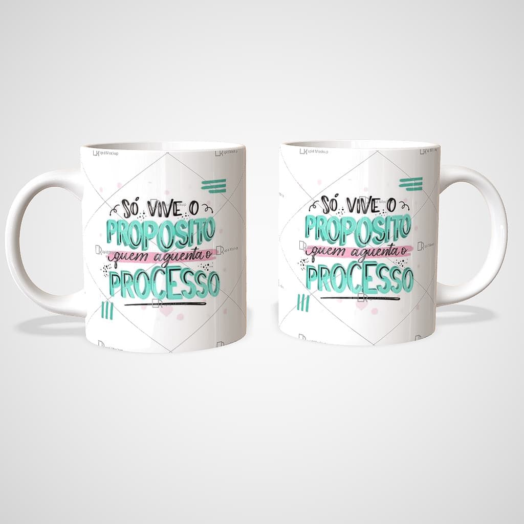 Presente Motivacional Caneca vive o proposito