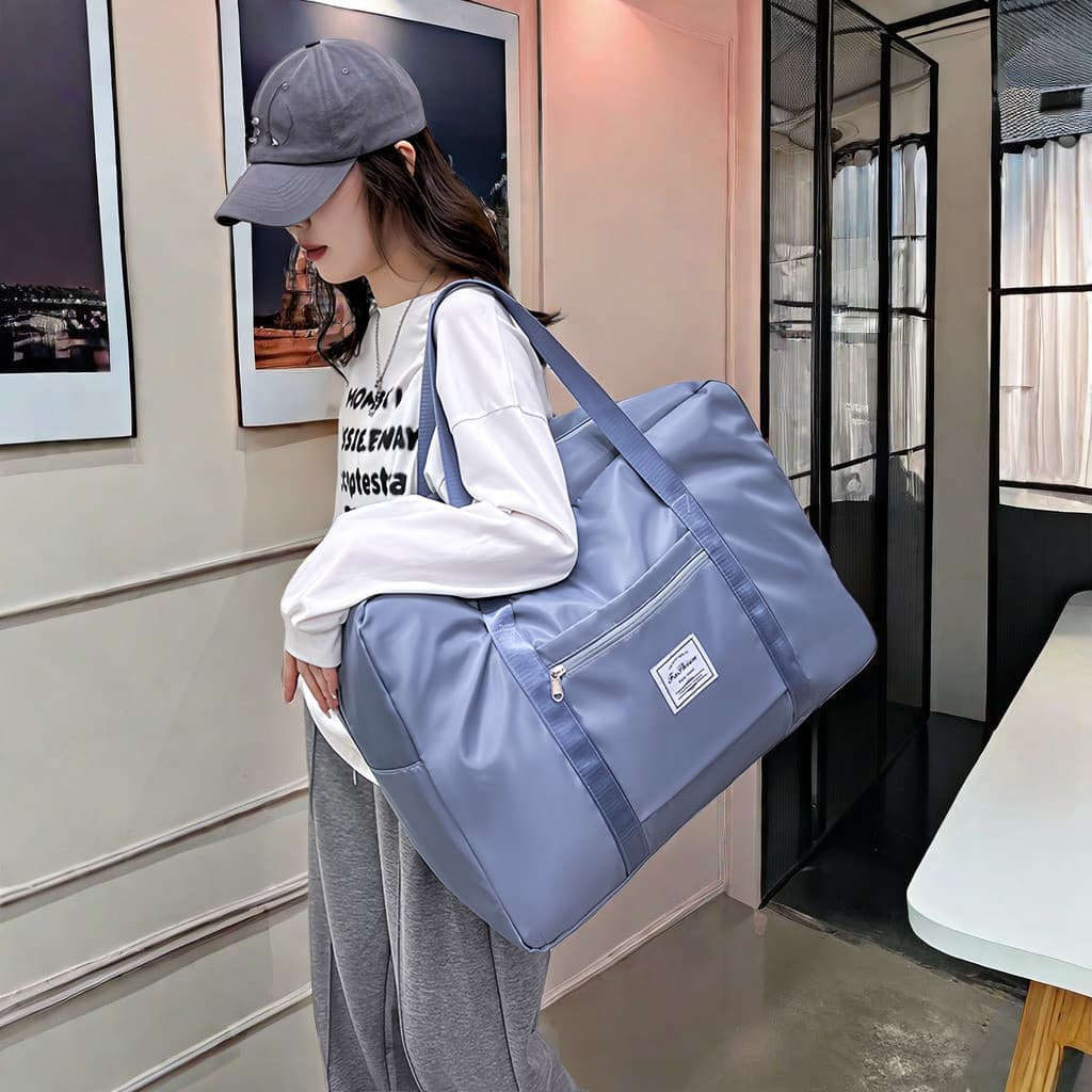 Saco de maternidade saco de armazenamento de entrada roupas colcha saco de armazenamento de viagem ginásio saco de bagag