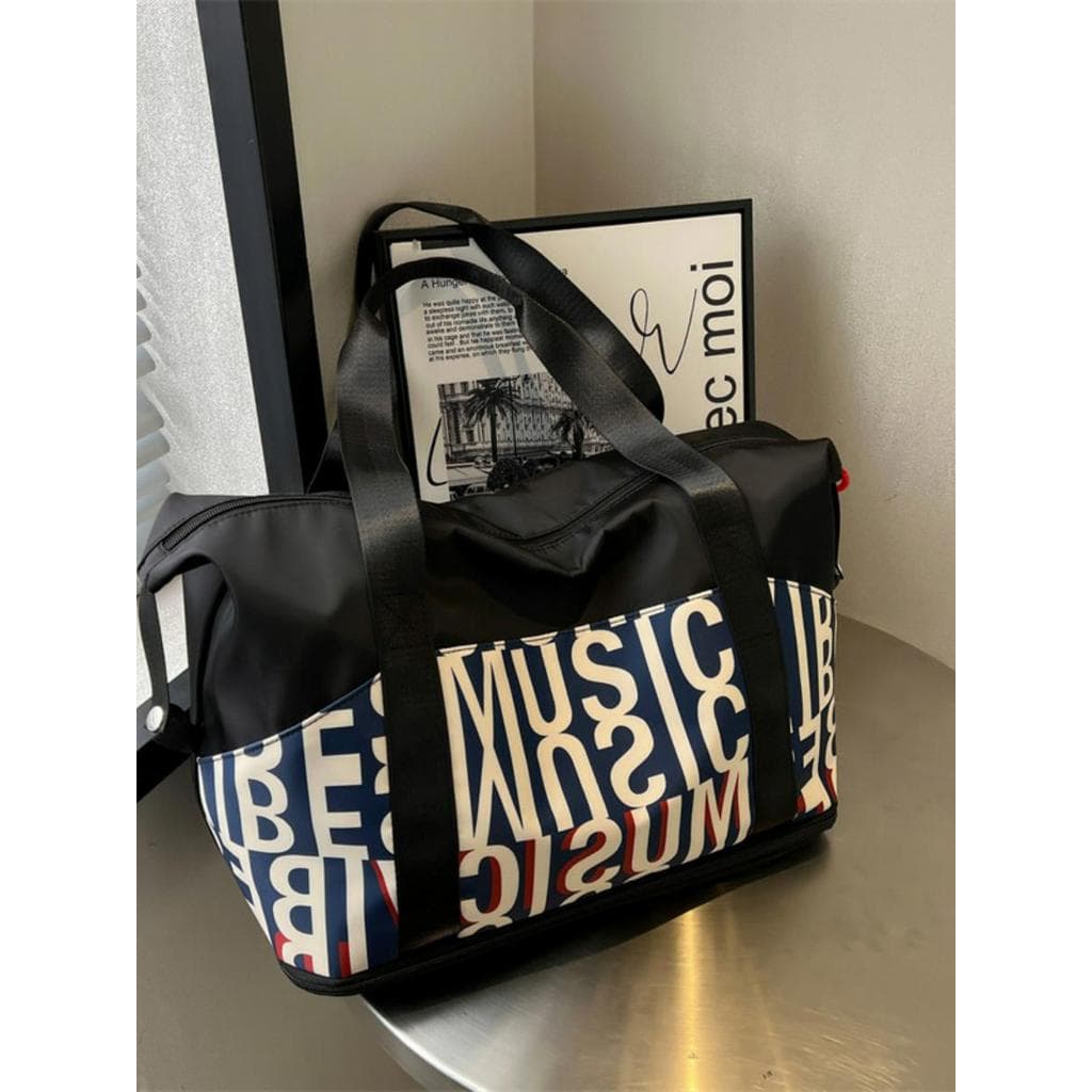 .Bolsa de viagem portátil de grande capacidade, bolsa de bagagem para viagem de negócios, bolsa para maternidade, separa