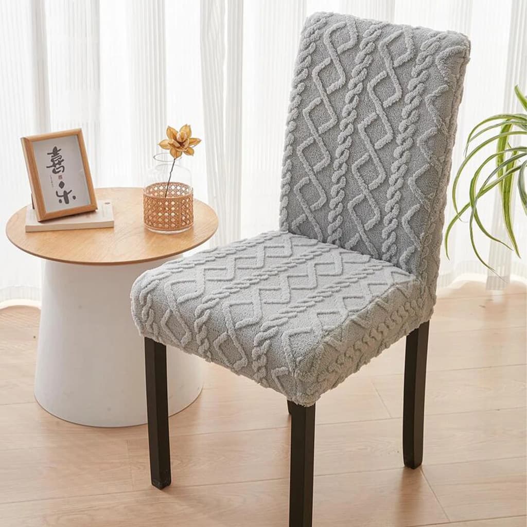 Capa de Cadeira Elástica Jacquard à Prova de Poeira de Uma Peça Adequada para Decoração de Sala de Estar e Quarto