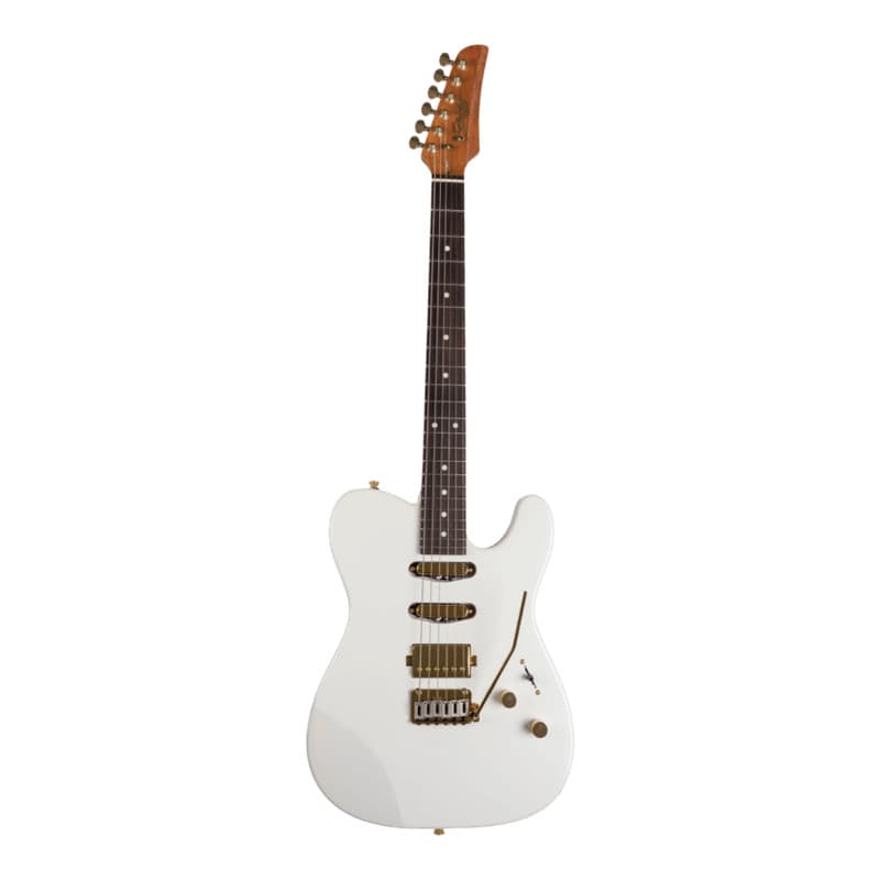 Guitarra Seizi Katana Sakura HSS Pearl White Gold