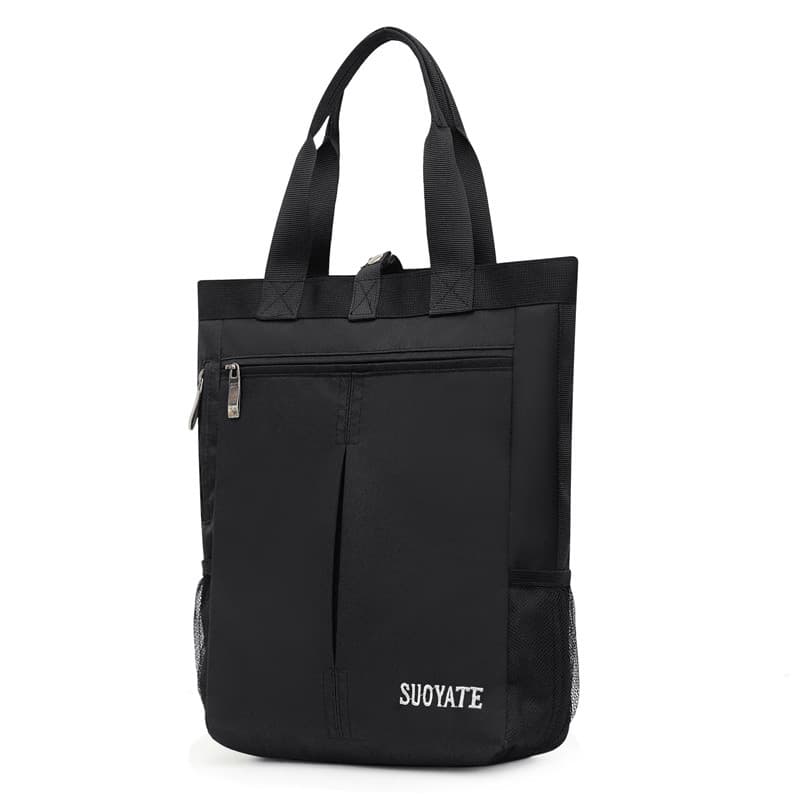 Bolsa masculina Vertical bolsa de ombro grande capacidade lona Oxford pano maleta negócios Casual saco na moda