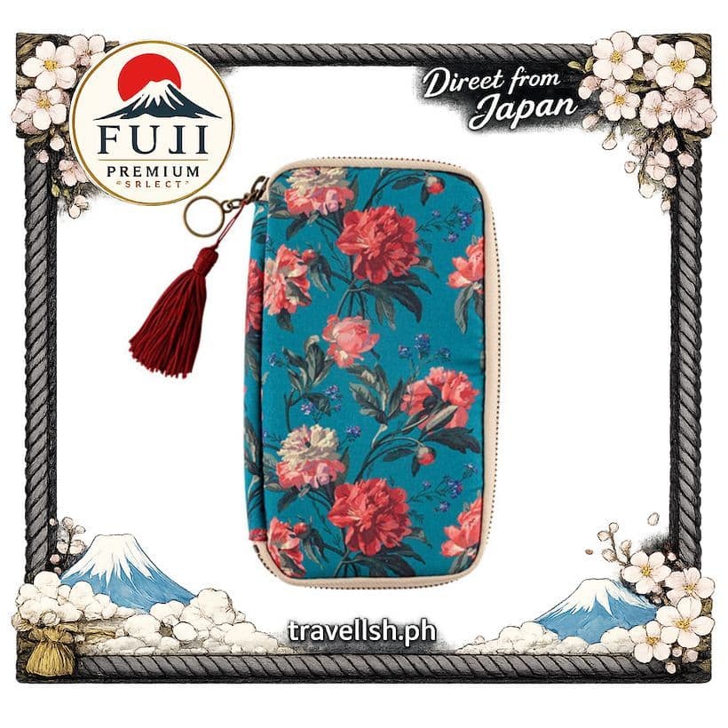 [Hobonichi] Estojo Pequeno com Gaveta Liberty Fabrics Decadent Blooms para Armazenamento Compacto 【Direto do Japão】