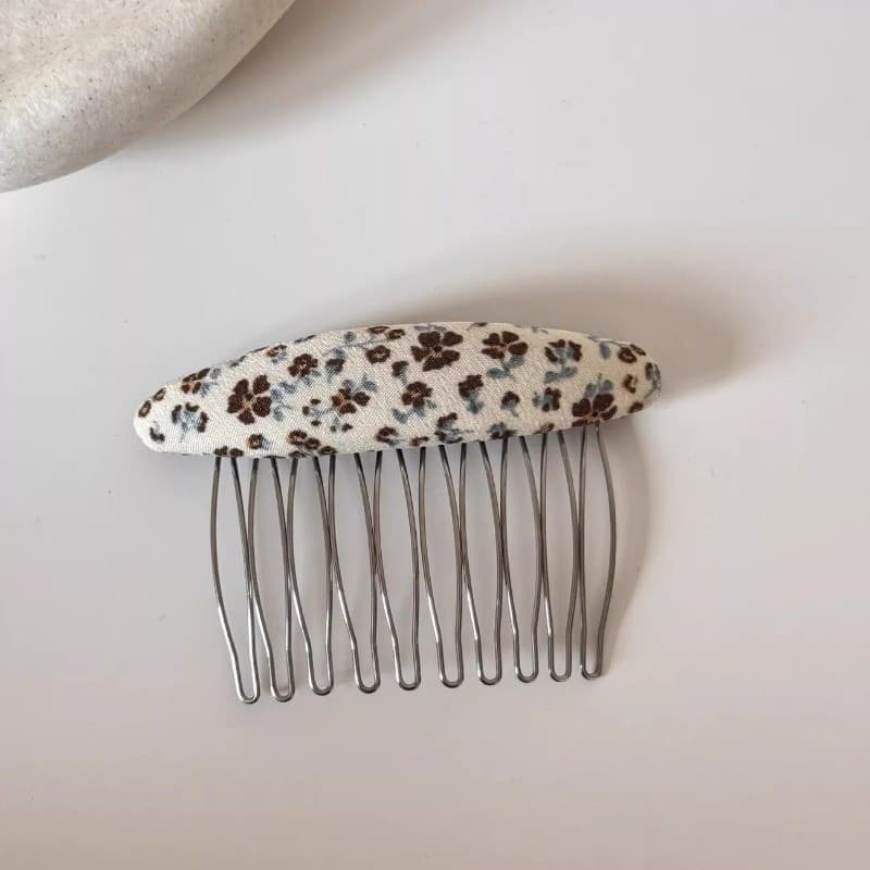[Novo estilo pente de cabelo de tecido floral estilo japonês acessórios de cabelo estilo Mori Volume de cabelo fofo rost