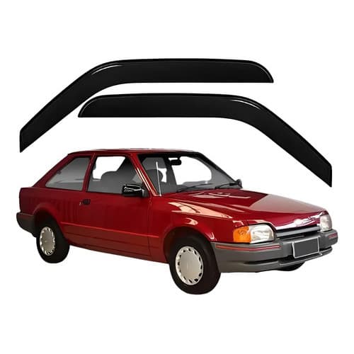 Calha Chuva Fumê Escort Hobby 1984 A 1996 2 Portas Promoção