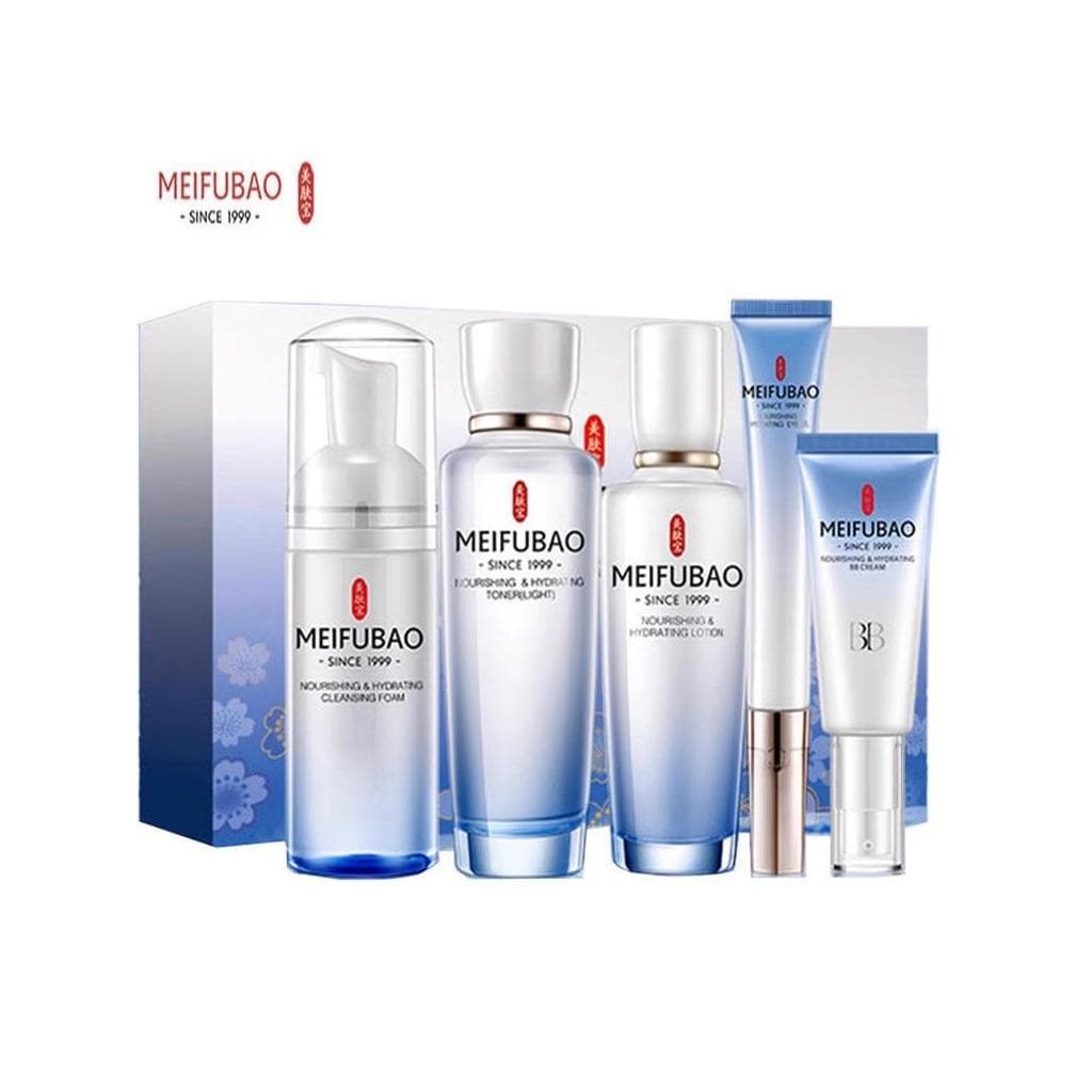 Meifubao Hidratante Hidratante Conjunto Hidratante Refrescante Hidratante Produtos de Cuidados com a Pele Óleo Misto Hom