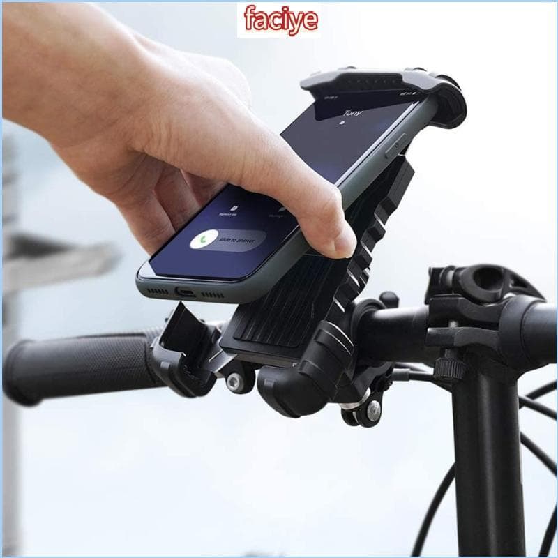 FCY Moto Espelho Retrovisor Suporte Do Telefone Haste Fixação Motocicleta Extensor Adaptador 17mm Cabeça Extensão Bra