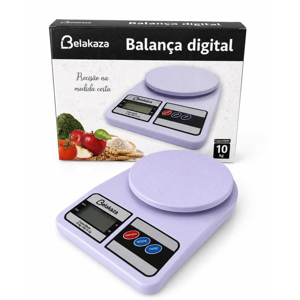 Balança Digital de Precisão 10 kg para Cozinha, Comércio e Uso Geral