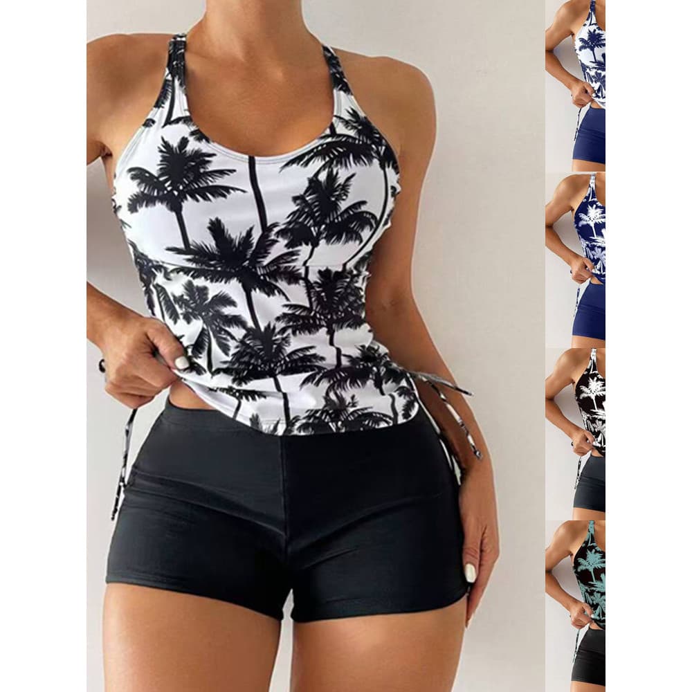 Europeu americano comércio exterior pedido Original exportação maiô feminino Split Boxer Halter colete estilo cinta espo