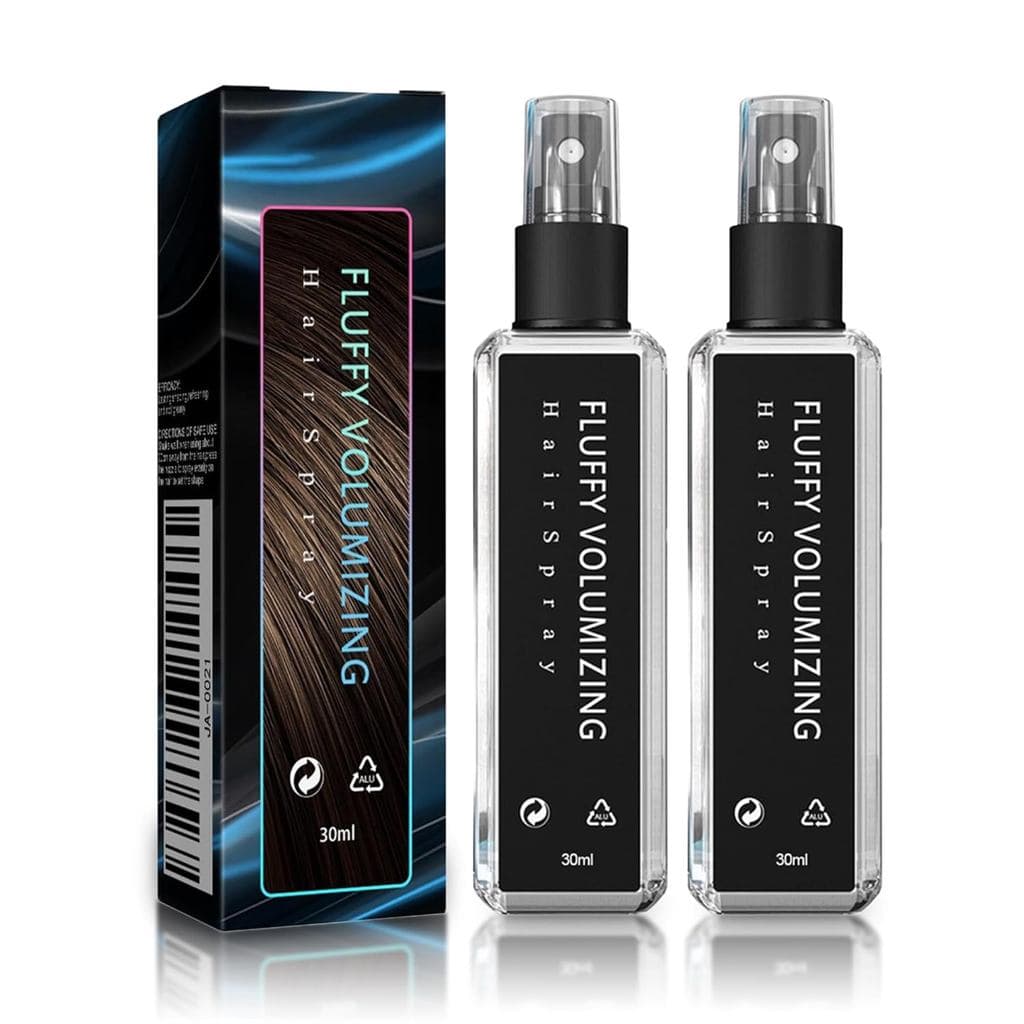 Spray Volumizador Fluffy - Aumento Instantâneo de Volume para Cabelos Finos, Fórmula Não Oleosa de Longa Duração, Spray