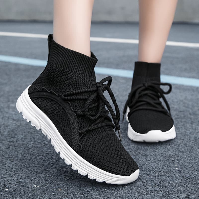 Sapatos de alta qualidade masculinos primavera novo estilo meias sapatos tamanho grande 45 46 47 casal leve antiderrapan