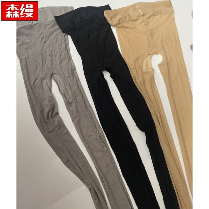 912-agulha Ultra-fino 8D calças mágicas meias oleosas Extra grande sem costura meia-calça óleo de cavalo meias tamanho g
