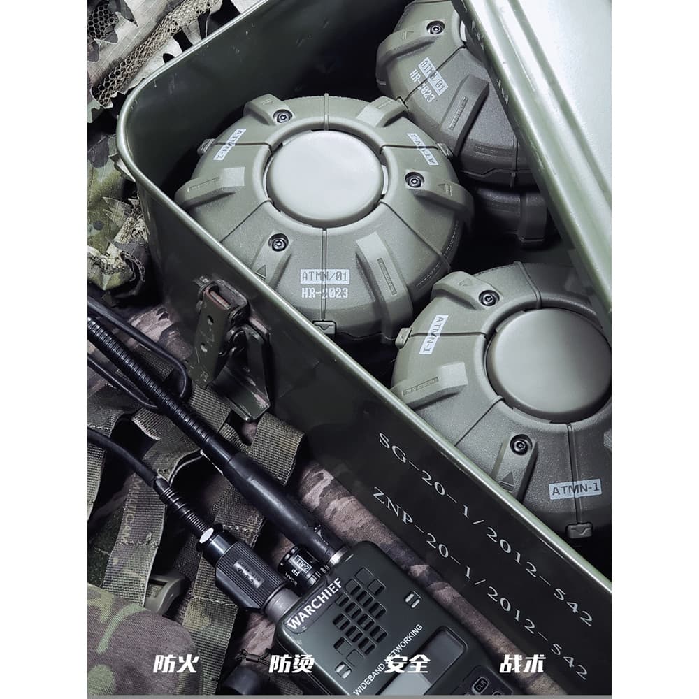 Chief Tactical Outdoor Mosquito Coil Box Camping Mosquito Coil Bandeja Suporte Ventilador Militar Tenda Anti-escaldante