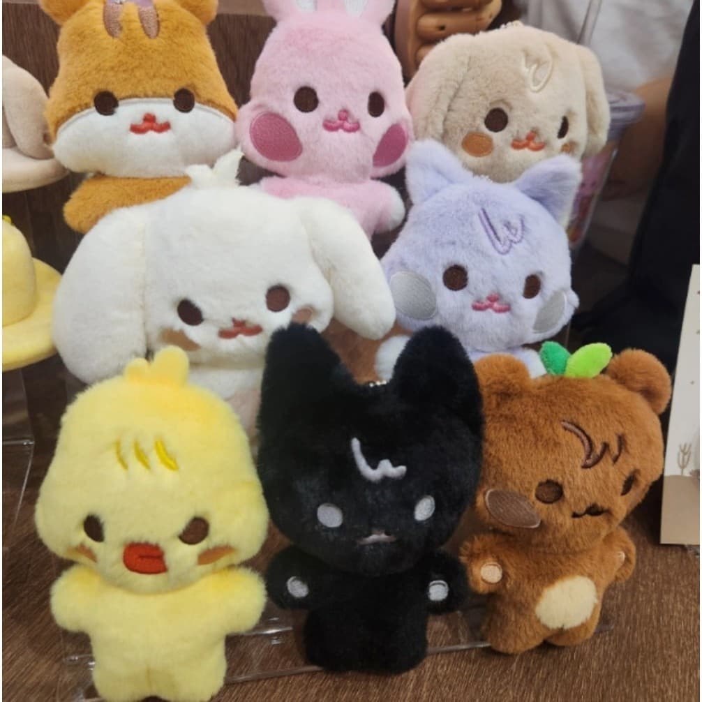 Chaveiro de Pelúcia Kpop Idol Aniteez, Boneco Pendente ATEEZ Hongjoong Seonghwa