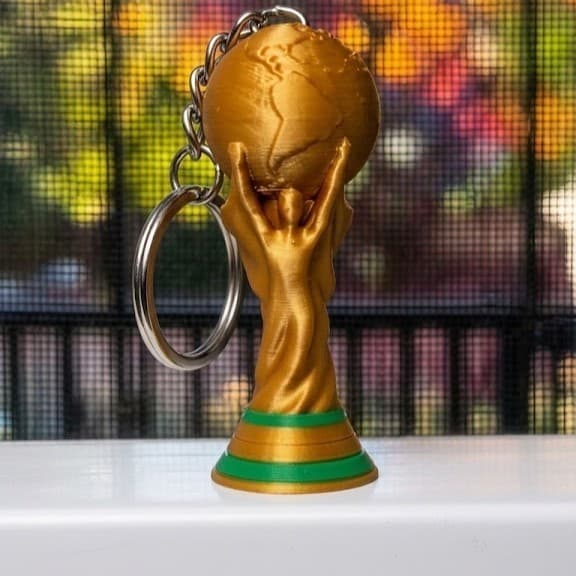 Kit Chaveiro Copa do Mundo Impressão 3D 2026 Ideal para revenda Chave