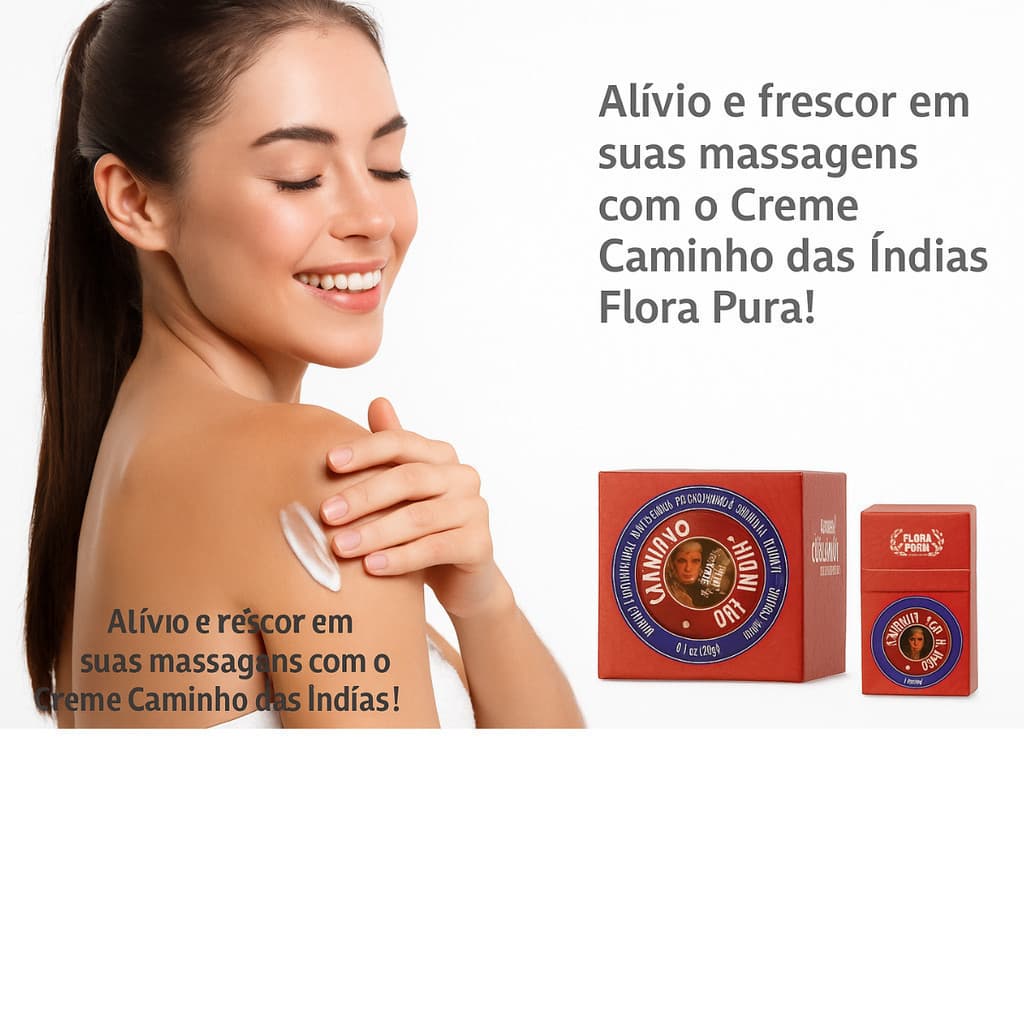Creme Caminho Das Índias Fragrância Hortelã Tipo de embalagem Pote