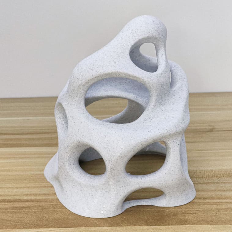 Toca Escultura Orgânica 13cm - Decoração Moderna para Aquário e Peixes