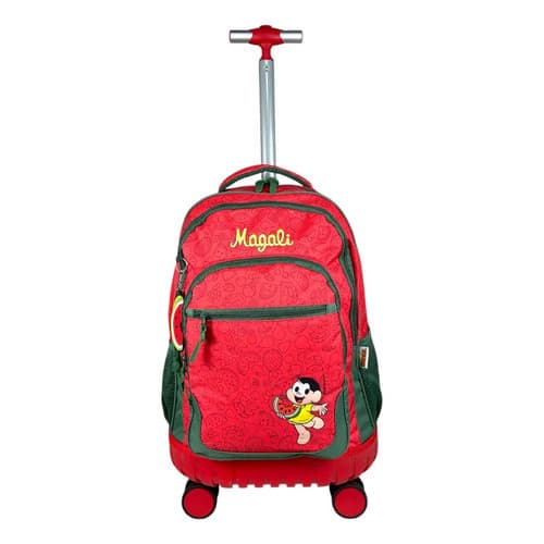 Mochila Escolar Turma Da Monica Magali Grande Lançamento