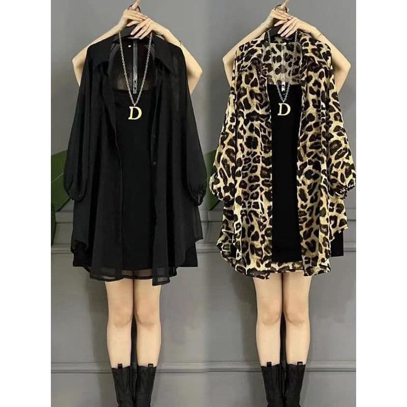 Plus Size roupas femininas 2026 verão novo estilo moda terno jaqueta vestido mais fino olhar terno capa gordura idade-re
